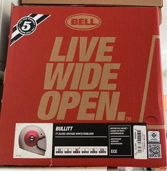 หมวกกันน็อค BELL BULLITT TT GLOSS VINTAGE OXBLLOD รูปที่ 12