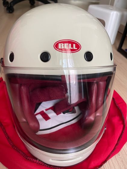 หมวกกันน็อค BELL BULLITT TT GLOSS VINTAGE OXBLLOD รูปที่ 4