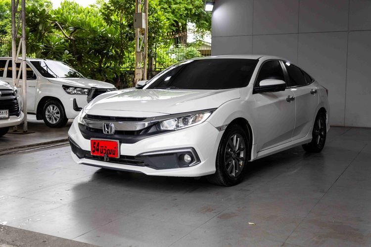 Honda Civic 2020 1.8 EL i-VTEC Sedan เบนซิน ไม่ติดแก๊ส เกียร์อัตโนมัติ ขาว รูปที่ 3