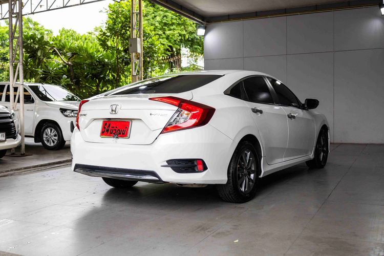 Honda Civic 2020 1.8 EL i-VTEC Sedan เบนซิน ไม่ติดแก๊ส เกียร์อัตโนมัติ ขาว รูปที่ 4