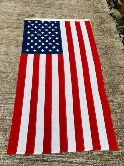 Vintage EVERWEAR DETTRA FLAG U.S.A ธงชาติ รูปที่ 9