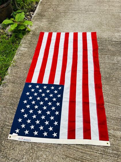 Vintage EVERWEAR DETTRA FLAG U.S.A ธงชาติ รูปที่ 2