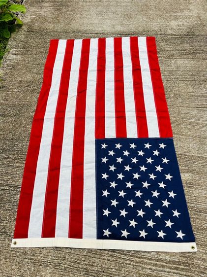 Vintage EVERWEAR DETTRA FLAG U.S.A ธงชาติ รูปที่ 8