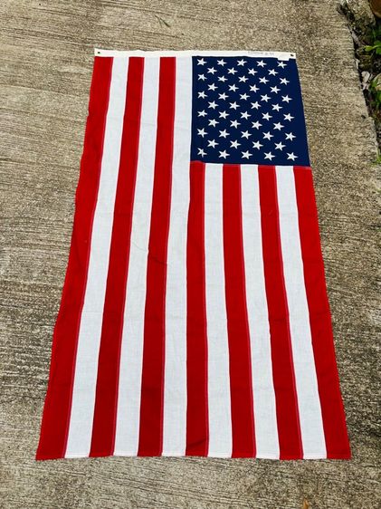 Vintage EVERWEAR DETTRA FLAG U.S.A ธงชาติ