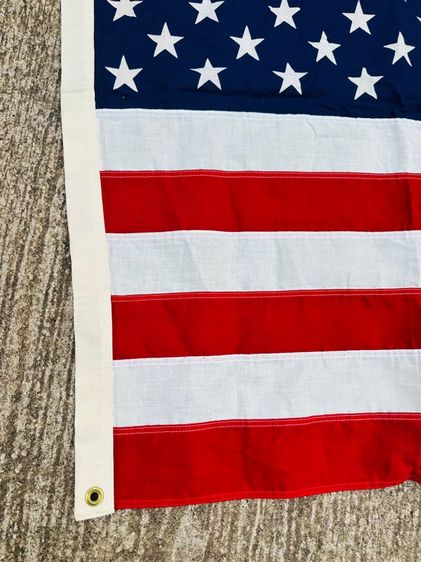 Vintage EVERWEAR DETTRA FLAG U.S.A ธงชาติ รูปที่ 7