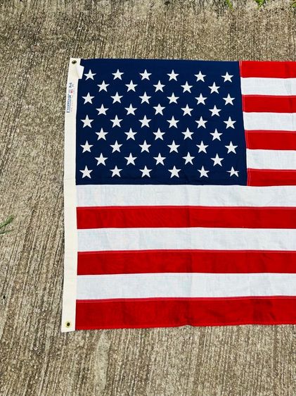 Vintage EVERWEAR DETTRA FLAG U.S.A ธงชาติ รูปที่ 3