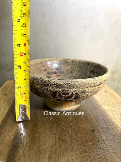 ถ้วยหิน แกะสลัก สะสมA6 รูปที่ 9