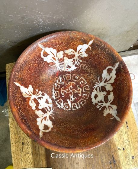 ถ้วยหิน แกะสลัก สะสมA8 รูปที่ 2