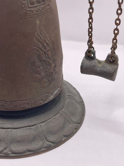 ระฆัง มังกร ทองเหลือง สะสม รูปที่ 14