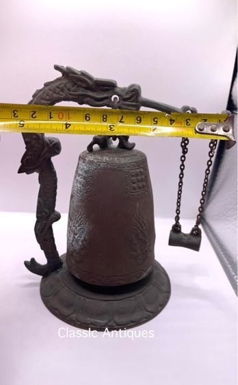 ระฆัง มังกร ทองเหลือง สะสม รูปที่ 16