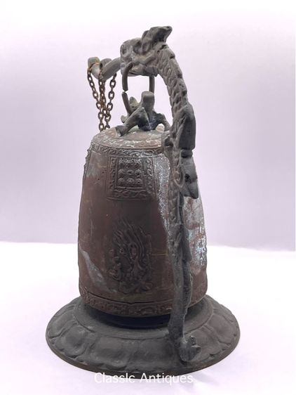 ระฆัง มังกร ทองเหลือง สะสม รูปที่ 12