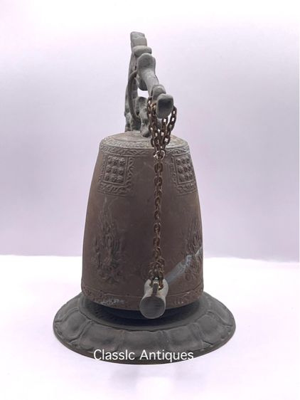 ระฆัง มังกร ทองเหลือง สะสม รูปที่ 2