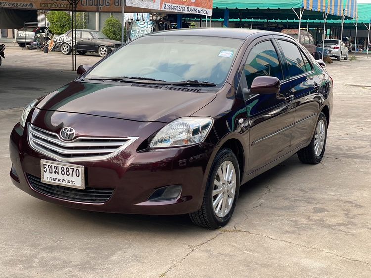 Toyota Vios 2012 1.5 E Sedan เบนซิน ไม่ติดแก๊ส เกียร์อัตโนมัติ ม่วง รูปที่ 3