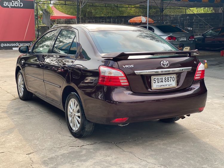 Toyota Vios 2012 1.5 E Sedan เบนซิน ไม่ติดแก๊ส เกียร์อัตโนมัติ ม่วง รูปที่ 4