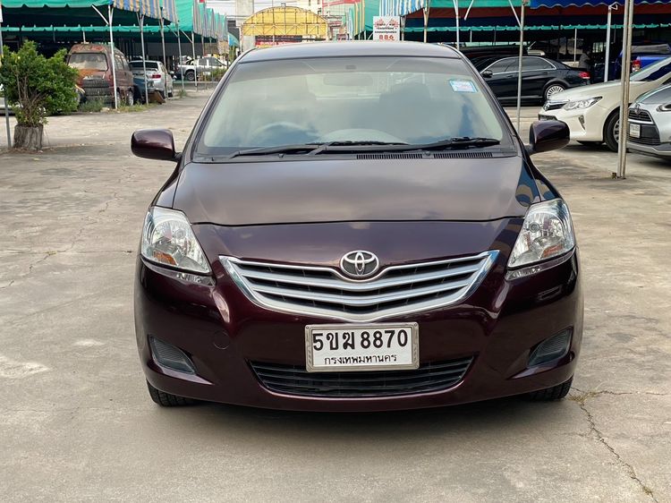 Toyota Vios 2012 1.5 E Sedan เบนซิน ไม่ติดแก๊ส เกียร์อัตโนมัติ ม่วง รูปที่ 2