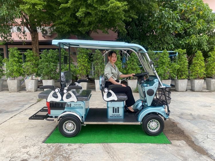 รถกอล์ฟไฟฟ้า รถไฟฟ้า 4 ล้อ 6 ที่นั่ง รุ่น M-04T  ยี่ห้อ CLP CAR  (รถไฟฟ้าพรีเมี่ยม) รูปที่ 4