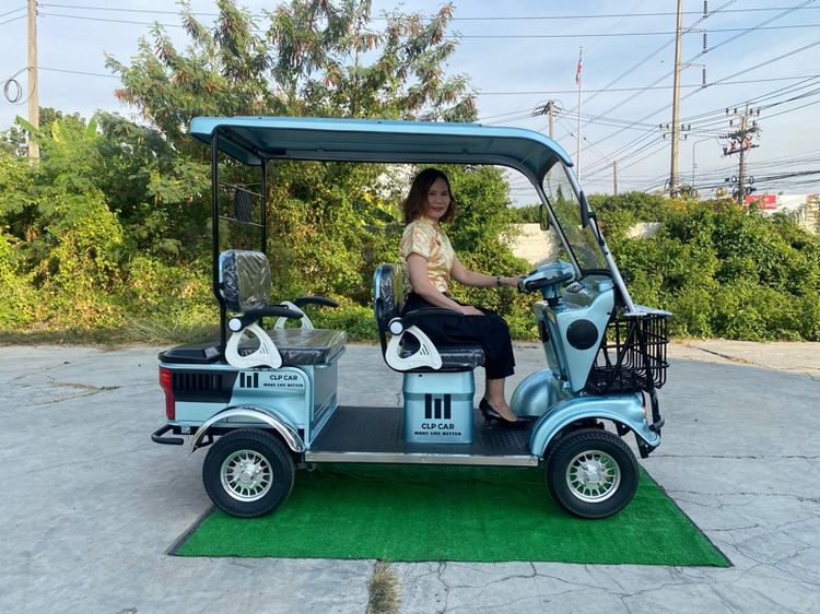 รถไฟฟ้า 4 ล้อ รถกอล์ฟไฟฟ้า รุ่น M-01 ยี่ห้อ CLP CAR (รถไฟฟ้าพรีเมี่ยม)