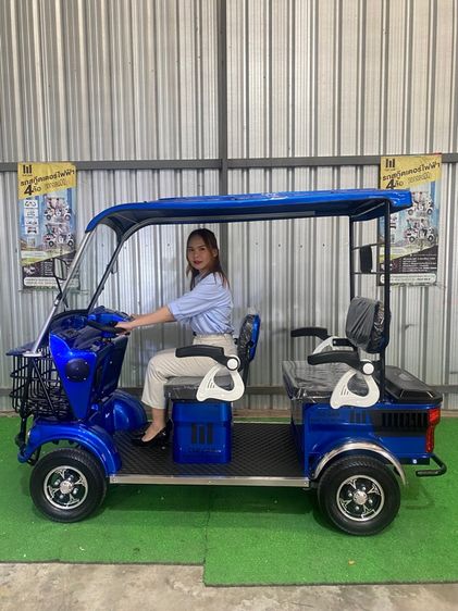 รถไฟฟ้า 4 ล้อ รถกอล์ฟไฟฟ้า รุ่น M-01 ยี่ห้อ CLP CAR (รถไฟฟ้าพรีเมี่ยม) รูปที่ 4