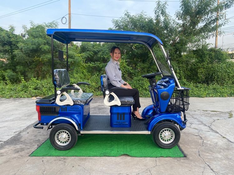 รถไฟฟ้า 4 ล้อ รถกอล์ฟไฟฟ้า 4 ที่นั่ง รุ่น M-04  ยี่ห้อ CLP CAR(รถไฟฟ้าพรีเมี่ยม) รูปที่ 4