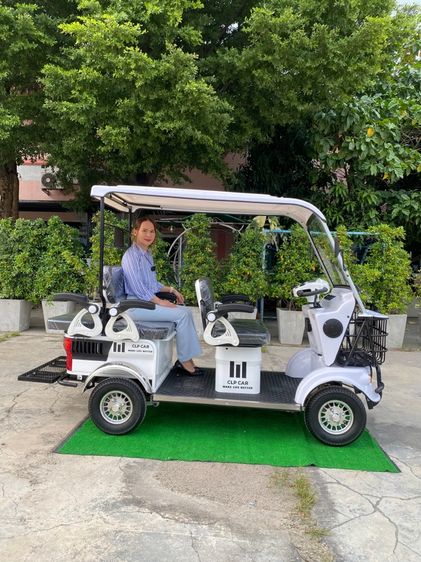 รถไฟฟ้า 4 ล้อ รถกอล์ฟไฟฟ้า 5-6 ที่นั่ง รุ่น M-01T (รถไฟฟ้าพรีเมี่ยม) รูปที่ 2