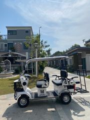 รถไฟฟ้า 4 ล้อ รถกอล์ฟไฟฟ้า 6 ที่นั่ง (ไซส์ใหญ่)  รุ่น M-01B Big Plus ยี่ห้อ CLP CAR (รถไฟฟ้าพรีเมี่ยม)