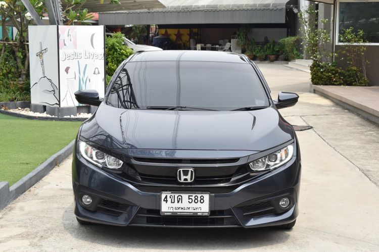 Honda Civic 2019 1.8 EL i-VTEC Sedan เบนซิน ไม่ติดแก๊ส เกียร์อัตโนมัติ น้ำเงิน รูปที่ 2