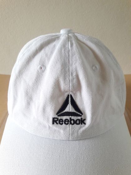 หมวก Reebok สีขาวผ้ายีนส์ รุ่นโลโก้ปัจจุบัน รูปที่ 2