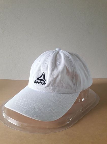 หมวก Reebok สีขาวผ้ายีนส์ รุ่นโลโก้ปัจจุบัน รูปที่ 4