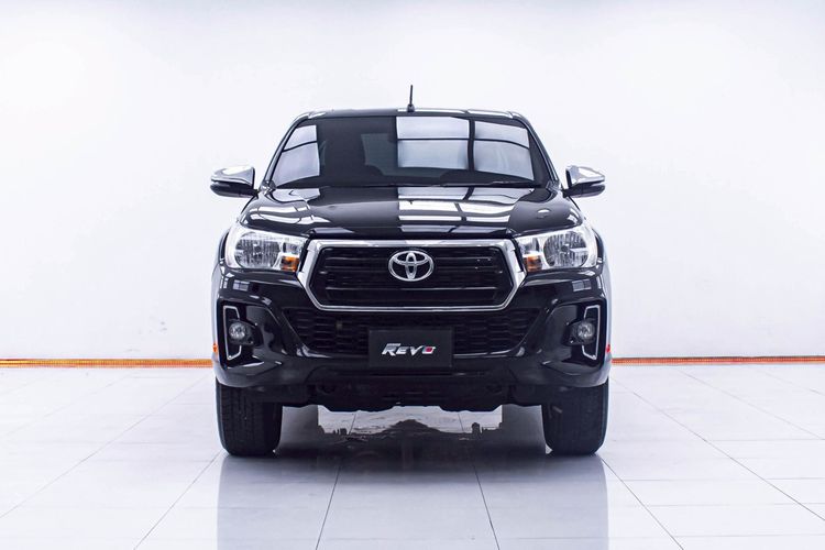Toyota Hilux Revo 2019 2.4 E Prerunner Pickup ดีเซล ไม่ติดแก๊ส เกียร์ธรรมดา ดำ รูปที่ 4