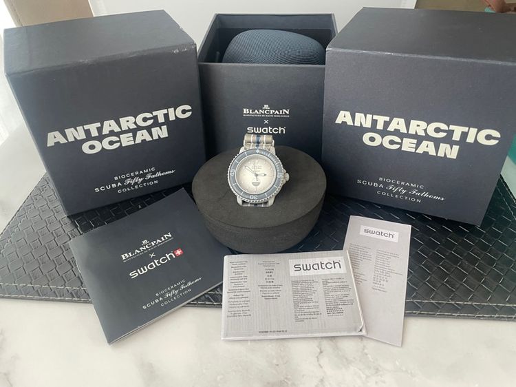Swatch x Blancpain Arctic Ocean รูปที่ 9