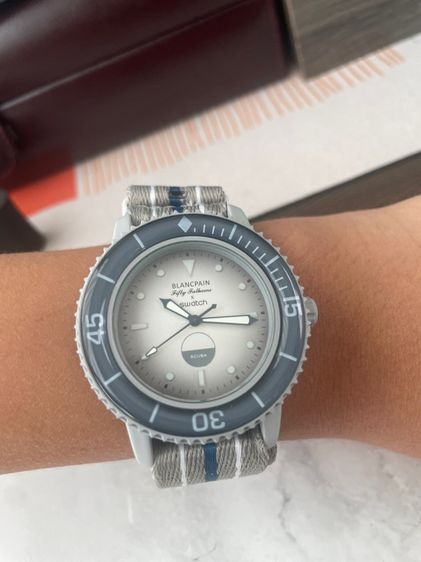 Swatch x Blancpain Arctic Ocean รูปที่ 6