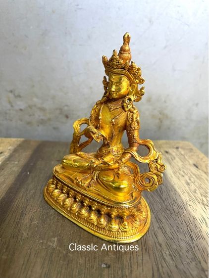 พระโพธิสัตว์ธิเบต กะไหล่ทอง สะสม S1 รูปที่ 7