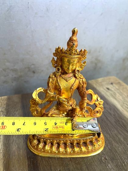 พระโพธิสัตว์ธิเบต กะไหล่ทอง สะสม S1 รูปที่ 9