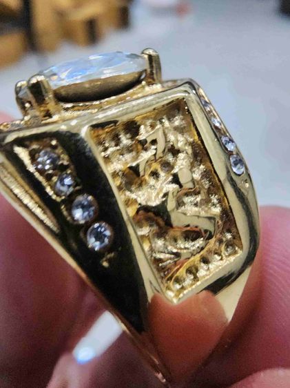 แหวน หัวเพชร เก่าเก็บ ขายตามสภาพ สวยหายากรุ่นเก่า เขียน18K  พร้อมส่งครับ รูปที่ 10