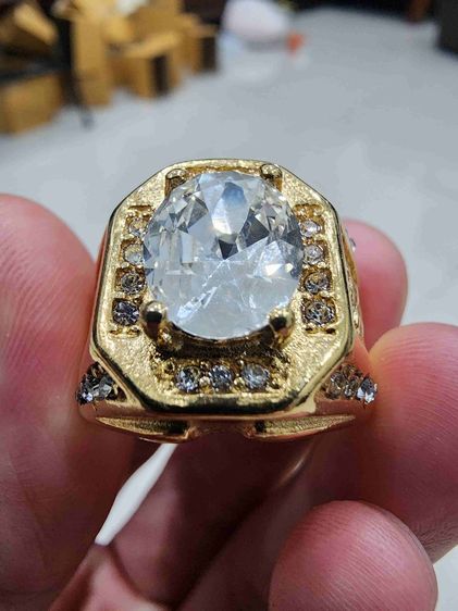 แหวน หัวเพชร เก่าเก็บ ขายตามสภาพ สวยหายากรุ่นเก่า เขียน18K  พร้อมส่งครับ รูปที่ 11