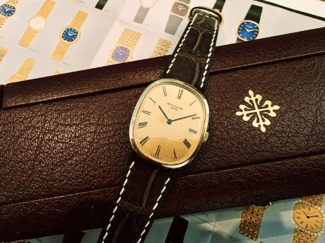 Patek philippe golden ellipse 3548j