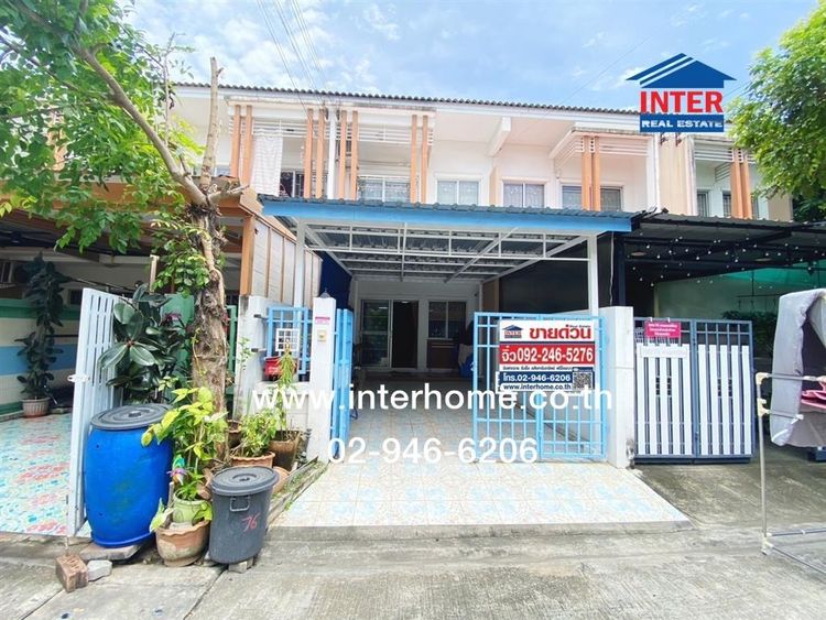 ทาวน์เฮ้าส์ 2 ชั้น 19 ตร.ว. หมู่บ้านร่วมทางฝัน2 (ลำลูกกา-คลอง4) ตรงข้ามตลาดเอซี ถนนพระองค์เจ้าสาย ถนนลำลูกกา ถนนรังสิต-นครนายก ลำลูกกา ปทุมธ