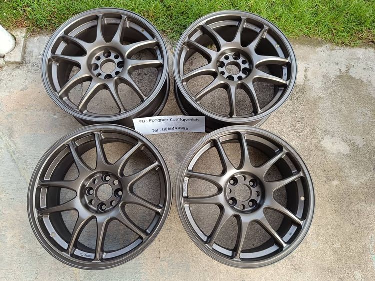 ล้อแท้ W WORK EMOTION CR KAI (spec 17x7.0 4H100 ET+32) Made in Japan