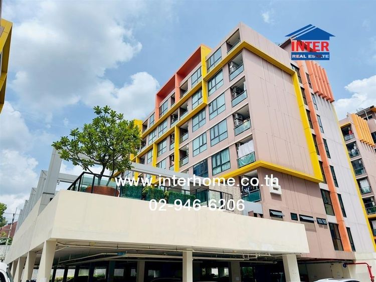 คอนโดมิเนียม 27.92 ตร.ม. เดอะ คิวบ์ พลัส แจ้งวัฒนะ ซอยแจ้งวัฒนะ10 แยก3 ถนนแจ้งวัฒนะ ถนนกำแพงเพชร เขตหลักสี่ กรุงเทพมหานคร