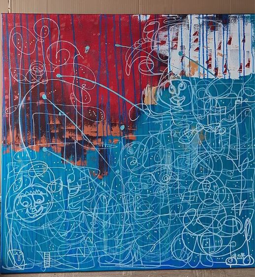 ขายภาพวาด(Original painting ) รูปที่ 2