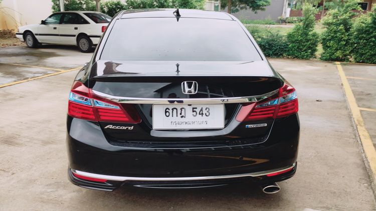 Honda Accord 2017 2.0 Hybrid Tech Sedan ไฮบริด ไม่ติดแก๊ส เกียร์อัตโนมัติ ดำ รูปที่ 3