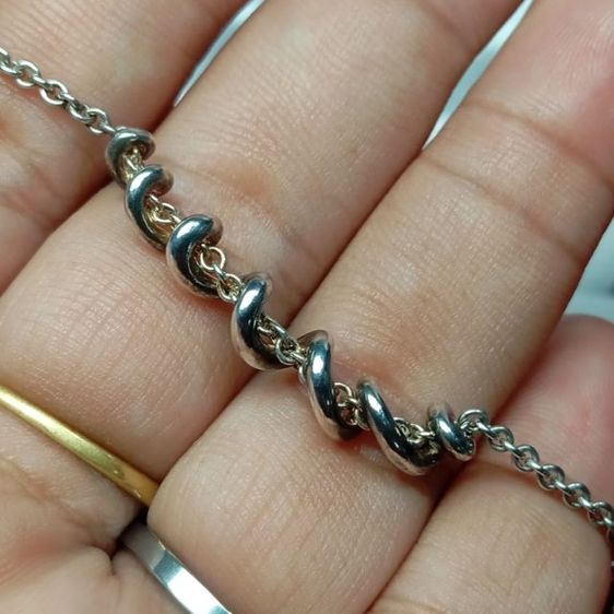 🔖ข้อมือเงินแท้ แบรนด์ MICHEL KLEIN   งานต่างประเทศ รูปที่ 3