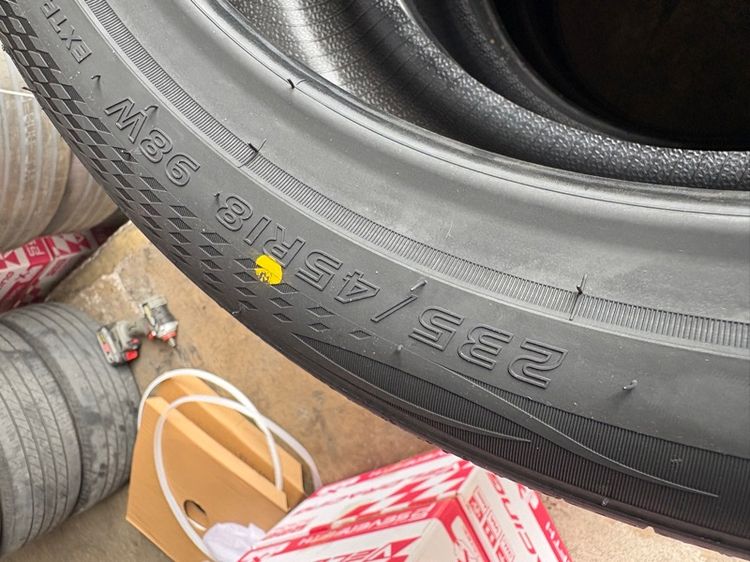 ยางมือ1 GOODRIDE235-45-18 ปี25 ปีแท้ (ยางไทย) รูปที่ 6