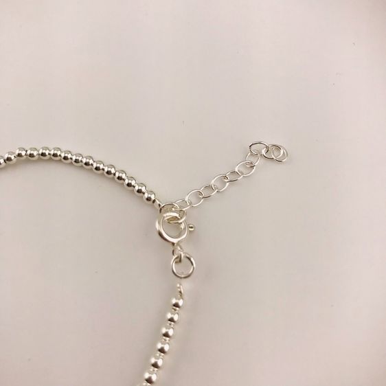 สร้อยข้อมือเงินแท้ปรับระดับได้ ไม่ลอกไม่ดำไม่คัน รูปที่ 3