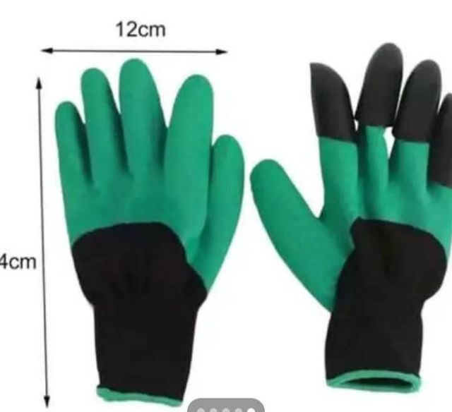 ถุงมือขุดดิน 