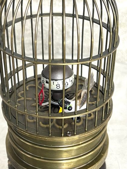 นาฬิกากรงนก ทองเหลือง สะสมA5 รูปที่ 8