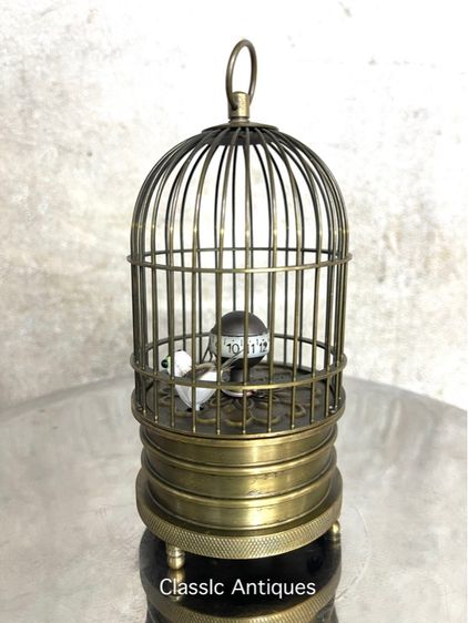 นาฬิกากรงนก ทองเหลือง สะสมA5 รูปที่ 6