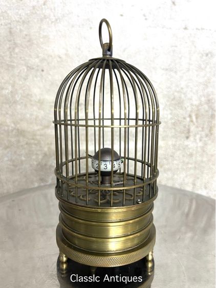 นาฬิกากรงนก ทองเหลือง สะสมA5 รูปที่ 4