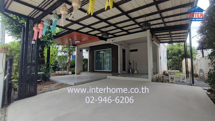 มีบางส่วน บ้านเดี่ยว 2 ชั้น 61.1 ตร.ว. หมู่บ้านอินนิซิโอ2 ปิ่นเกล้า-วงแหวน ถนนกาญจนาภิเษก ถนนสำเร็จพัฒนา บางกรวย นนทบุรี รูปที่ 2