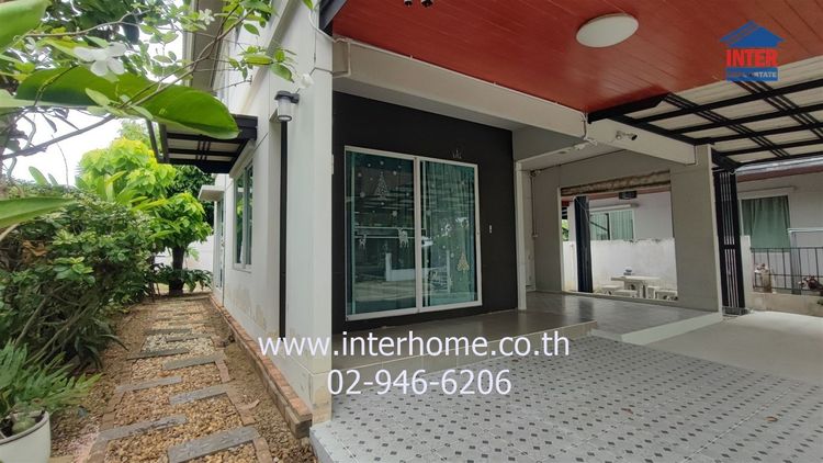 มีบางส่วน บ้านเดี่ยว 2 ชั้น 61.1 ตร.ว. หมู่บ้านอินนิซิโอ2 ปิ่นเกล้า-วงแหวน ถนนกาญจนาภิเษก ถนนสำเร็จพัฒนา บางกรวย นนทบุรี รูปที่ 3